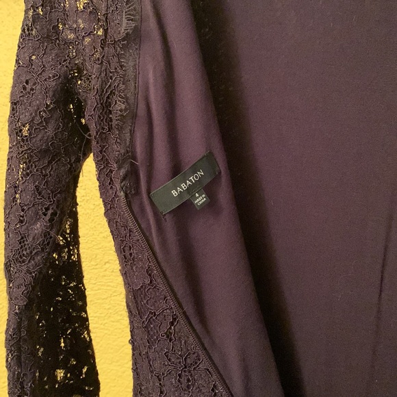 Babaton Rafael Dress, Dark Purple, Size 4, Excellent Used Condition - Picture 4 of 4